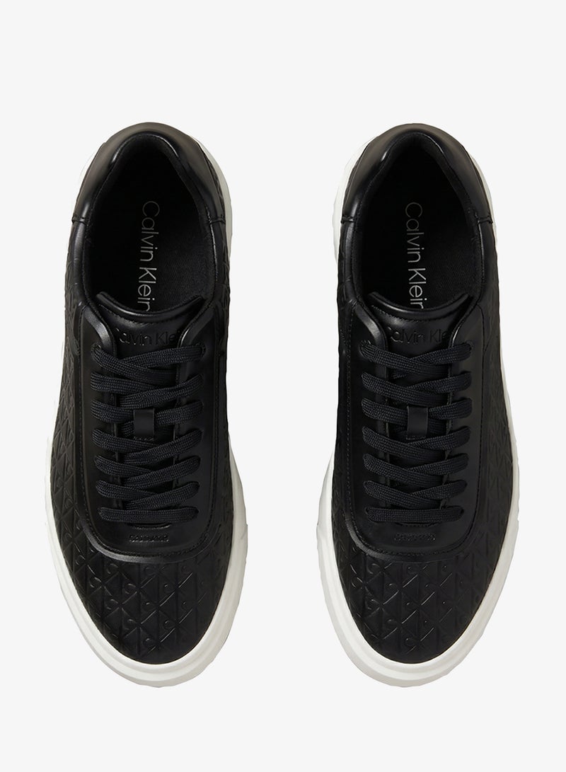 CALVIN KLEIN Embossed Emblem Logo Sneakers - Image 5