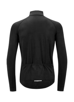 NIBEMINENT Men Cycling Jersey Set Long Sleeve Thermal Fleece Winter Bike Jacket and 3D Padded Bib Pants Tights XL 35x5x25cm  - Image 4
