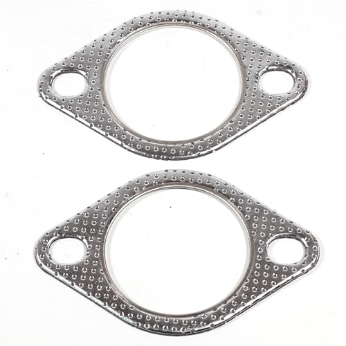 BEONEO-120-06310-0002 (2.5 Inch) 2.5" ID 2 Bolt MLSG High Temp Exhaust Gasket (Qty 2) - Heavy Duty be made of Metal And Fiber Laminate. - Image 3