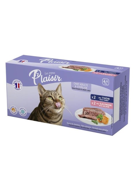 Cats Cluster Pate 4 x 100g