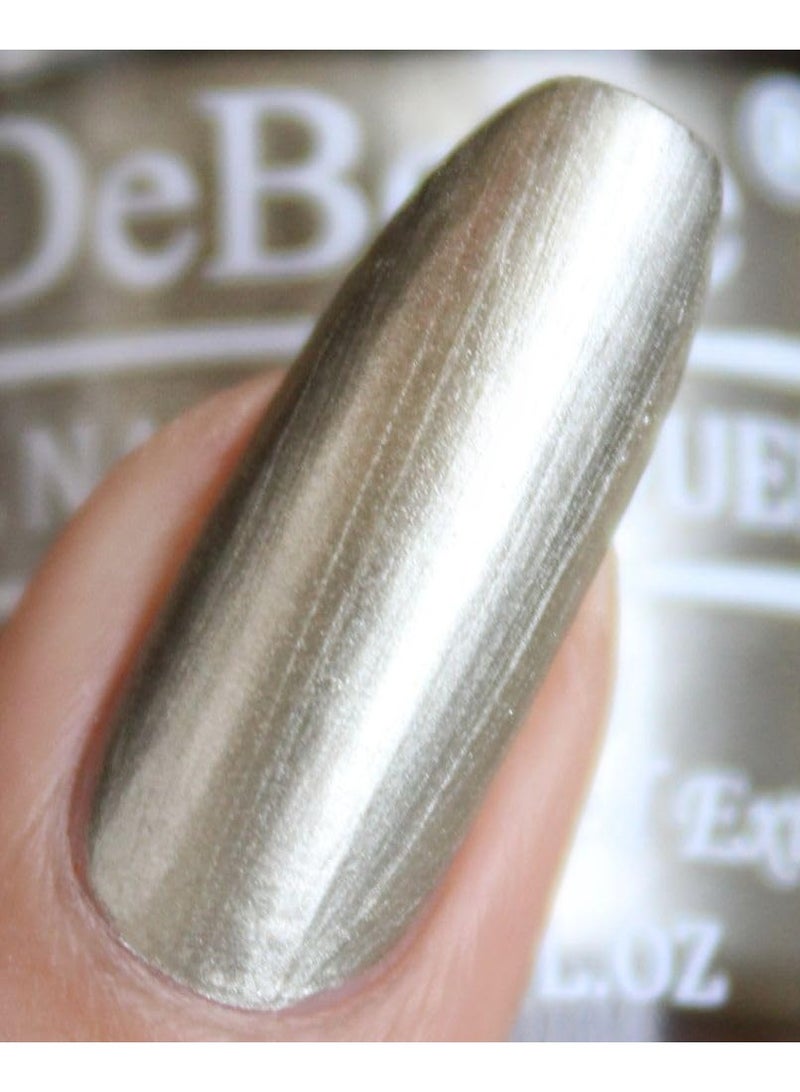 DeBelle Gel Nail Polish Rustique Gold | Non UV | Seaweed Enriched Formula | Cruelty and Toxic Free | 8ml - Image 2