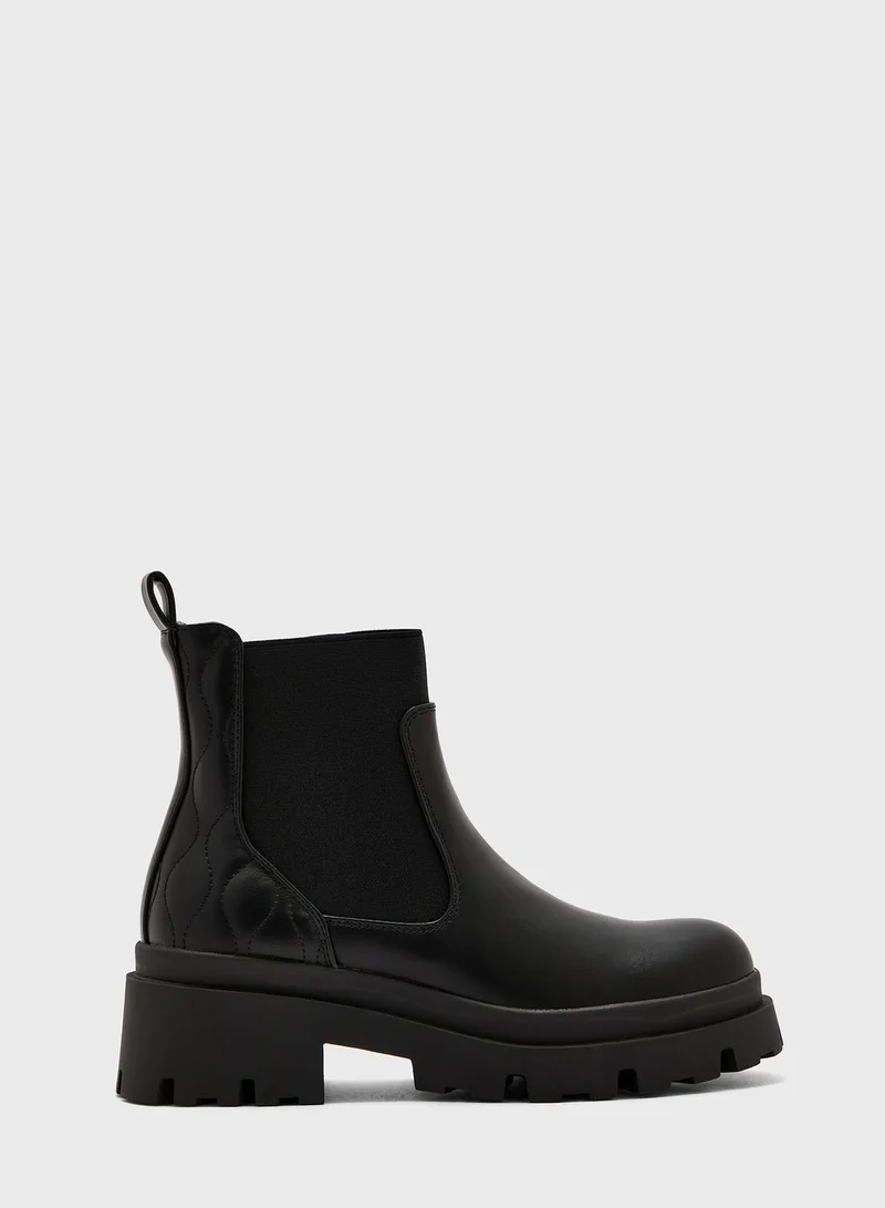 ONLY Doja Quilted Ankle Boots