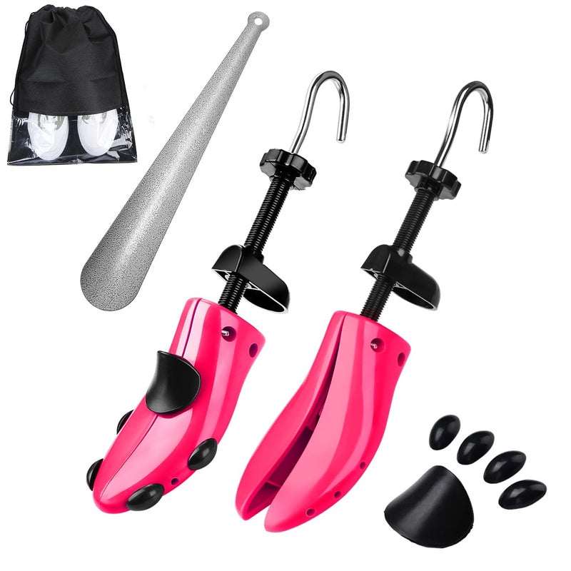 eachway Shoe Stretcher Shoe Trees,Adjustable Length & Width for Men and Womenï¼ˆFor Women's 5.5-10