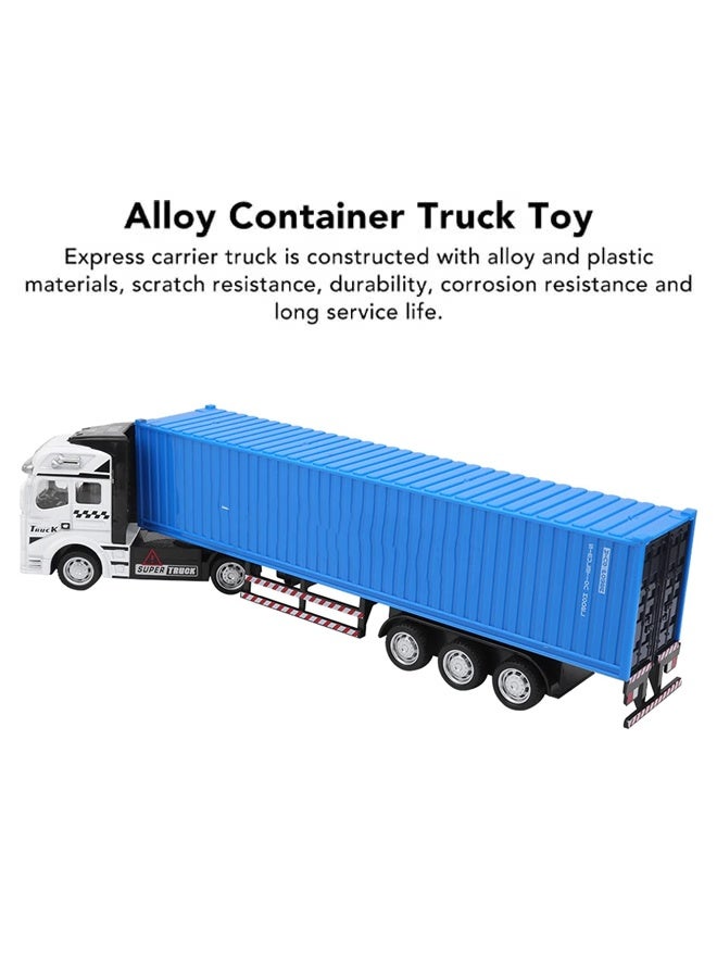 Toy Container Truck Truck Model Simulation Detachable Alloy Container Truck Toy Transport Truck Children Car Toys Gift for Kids Toddlers for 3 4 5 6 Years  - Image 3