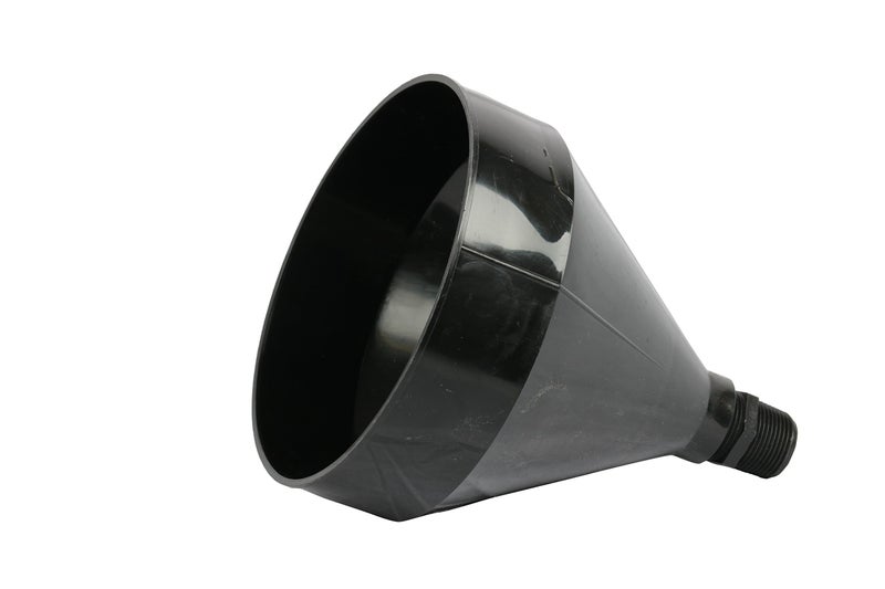 WirthCo 32410 Funnel King 1" Thread Polyethylene Drum Funnel - 3 Quart Capacity, 1” Thread - Image 1