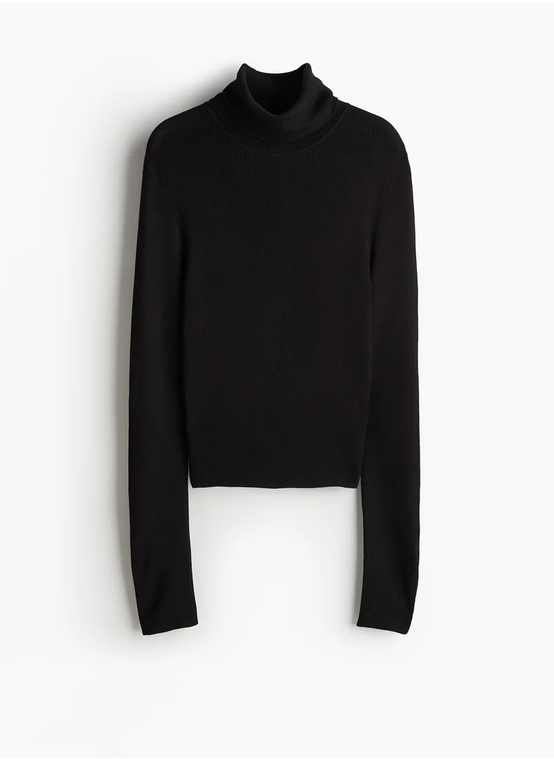 اتش اند ام Polo-Neck Top