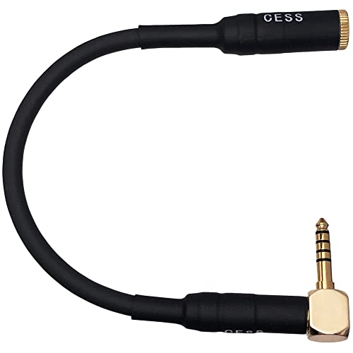 CNCESS CESS-247 Right Angle 4.4mm Extension Cable, 4.4mm Female to Male for Headphone, 6-Inch - Image 5