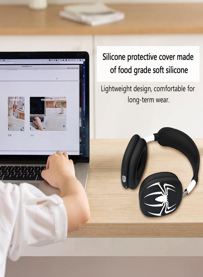 TYSORETY 3-in-1 Silicone Case Cover for AirPods Max Headphones, Apple AirPod Max Accessory Protective Cover, Headband/Ear Cups/Ear Pad Covers, Anti-Scratch and Sweatproof - Image 5