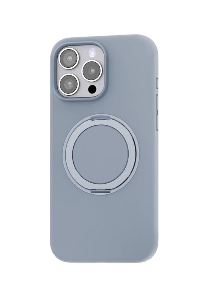 Max & Max Magnetic Case for iPhone 16 Pro - Shockproof Bumper Cover with MagSafe Compatibility, Light Grey - Image 1