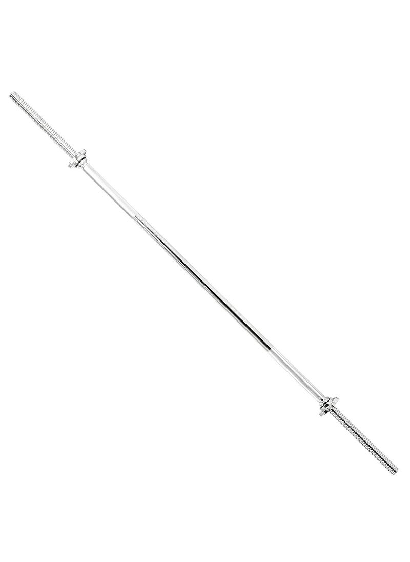 HM Sports 1.2m Straight | Chrome Weightlifting Bar for Biceps & Triceps Training - pzsku/Z18822A17015380CDB6FEZ/45/_/1678170395/a9c98bea-a4ad-4f7d-9522-8ec0a0df20d7