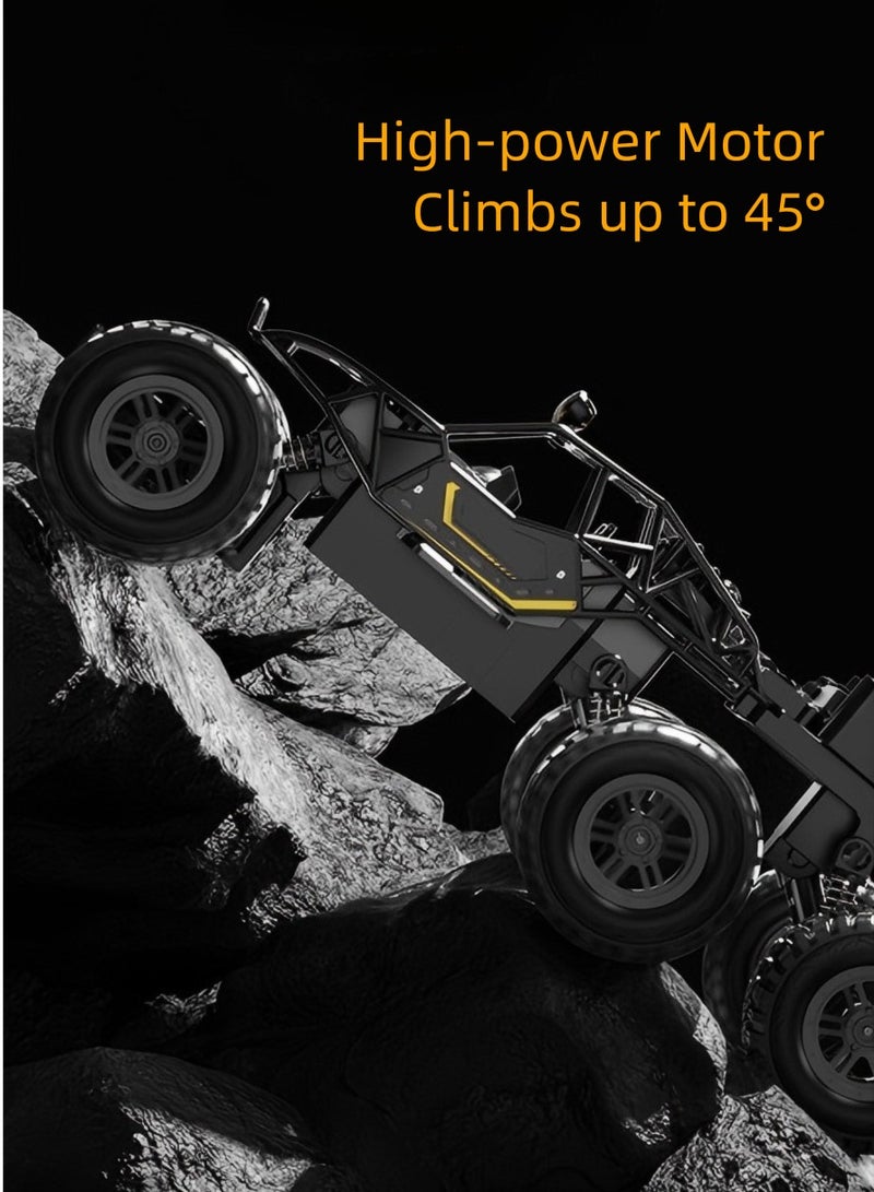 هالاكيدس شاحنة للطرق الوعرة 2.4 GHz بجهاز تحكم عن بعد البرمائي ، 6 عجلات بسرعة ، مقياس 1: 14 ، إطارات بحجم أكبر. بطارية 2000 مللي أمبير ، شحن USB - Image 2