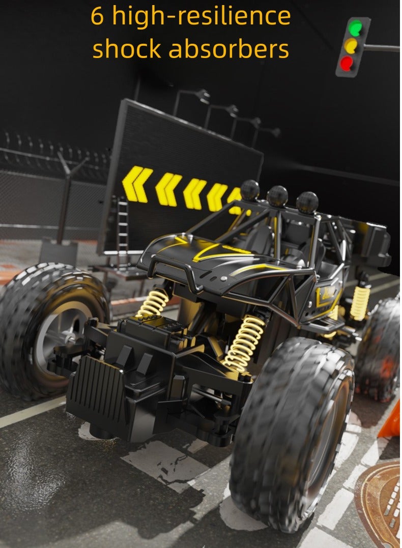 هالاكيدس شاحنة للطرق الوعرة 2.4 GHz بجهاز تحكم عن بعد البرمائي ، 6 عجلات بسرعة ، مقياس 1: 14 ، إطارات بحجم أكبر. بطارية 2000 مللي أمبير ، شحن USB - Image 5