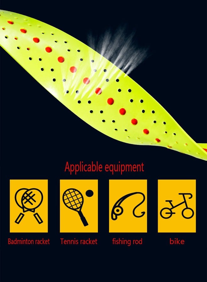 ZCM-HAPPY 2-Piece Set of Non-Slip Racket Grip Straps - Image 3