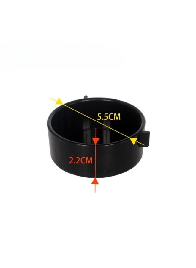 Small Reptile Black Bowl Designed for Reptiles Daily Feeding Durable and Easy to Clean - Image 3