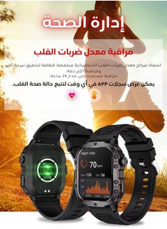 AOLON Tetra S2 Smart Watch AMOLED Waterproof 100+ Sport Modes long-lasting Smartwatch Black  - Image 5
