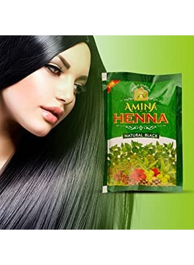 Amina Henna, Natural Black Mehndi Powder, 250 G (Pack Of 10) - Image 5