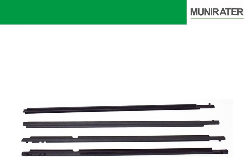 munirater Weatherstrip Window Moulding Trim Seal Belt Replacement for 2009-2012 Toyota Corolla - Image 2