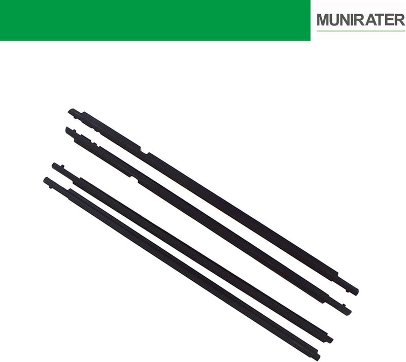 munirater Weatherstrip Window Moulding Trim Seal Belt Replacement for 2009-2012 Toyota Corolla - Image 4