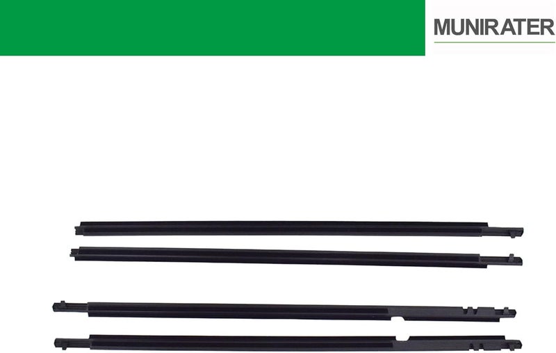 munirater Weatherstrip Window Moulding Trim Seal Belt Replacement for 2009-2012 Toyota Corolla - Image 5
