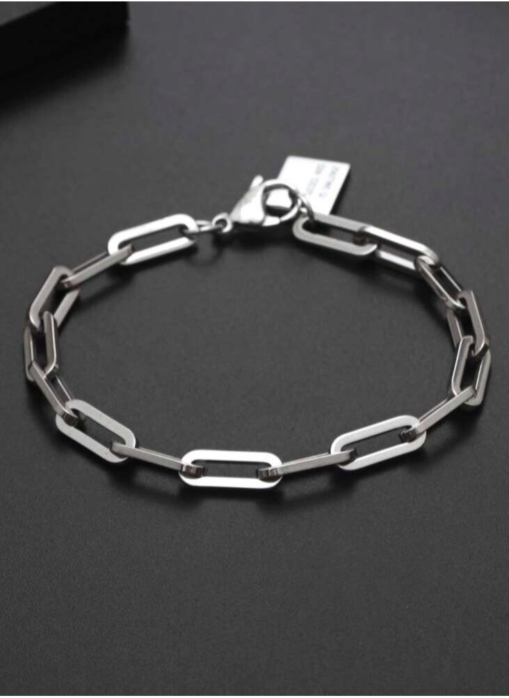 JewelryLand - Men’s Elegant Bracelet Made Of Stainless Steel - Image 1