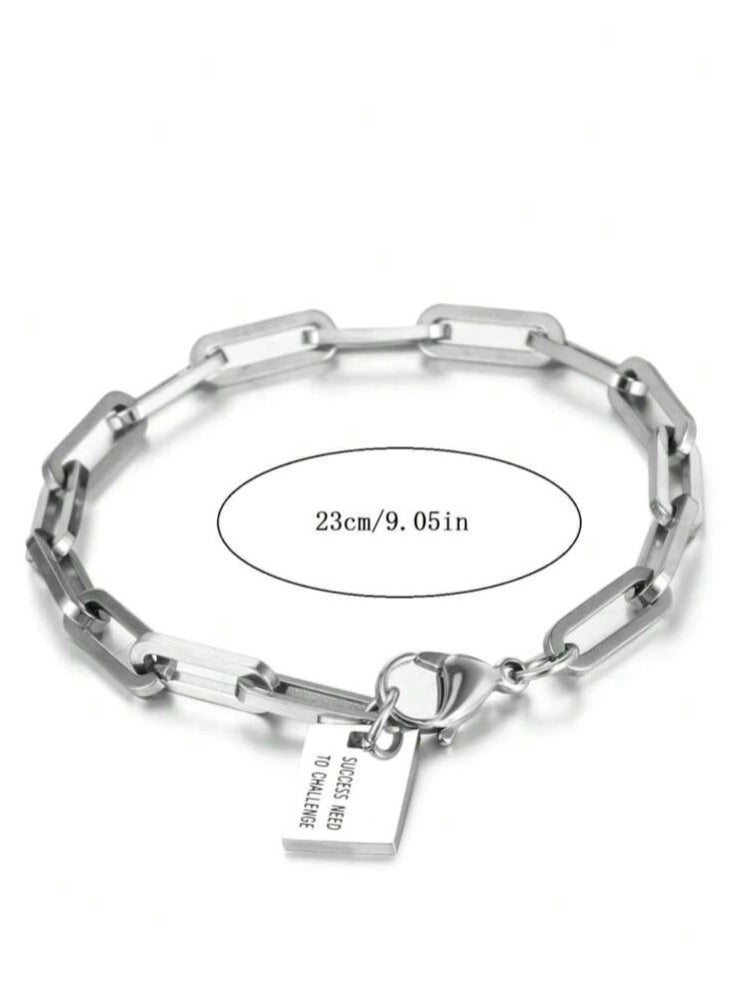 JewelryLand - Men’s Elegant Bracelet Made Of Stainless Steel - Image 1