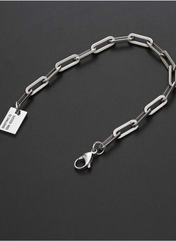 JewelryLand - Men’s Elegant Bracelet Made Of Stainless Steel - Image 1