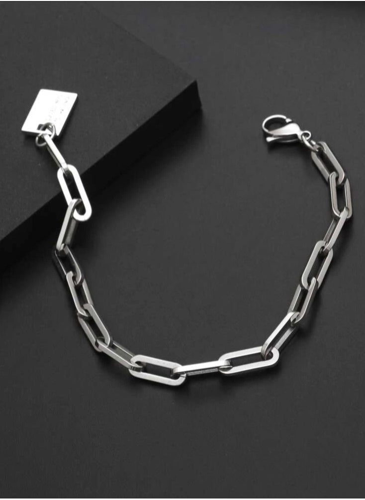 JewelryLand - Men’s Elegant Bracelet Made Of Stainless Steel - Image 1