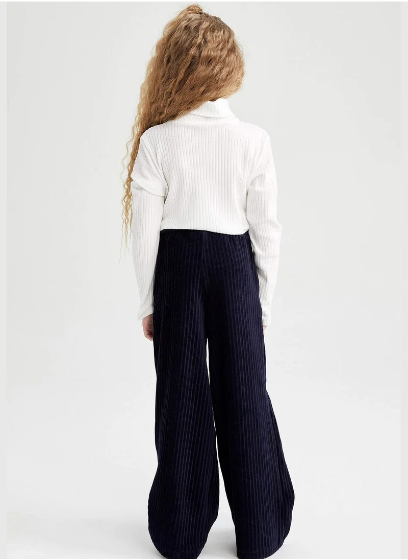 DeFacto Girl Wide Leg Knitted Trousers
