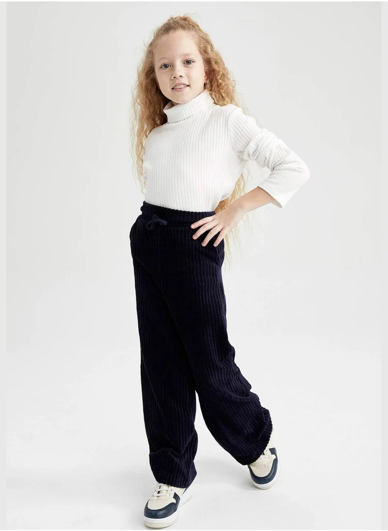 DeFacto Girl Wide Leg Knitted Trousers