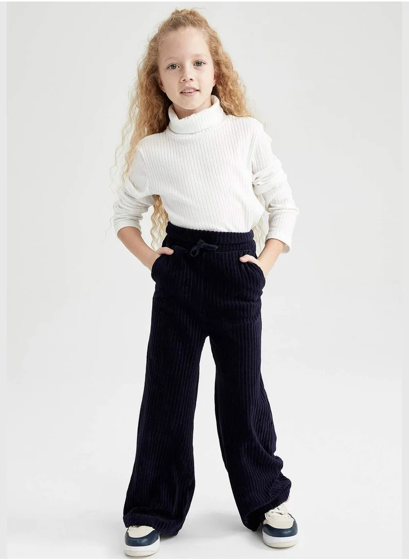 DeFacto Girl Wide Leg Knitted Trousers