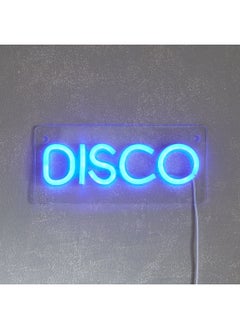 Home Box Lyn Disco Frame LED Neon Light 24 x 11 x 2 cm  - Image 1