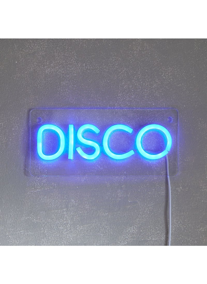 Home Box Lyn Disco Frame LED Neon Light 24 x 11 x 2 cm  - Image 1