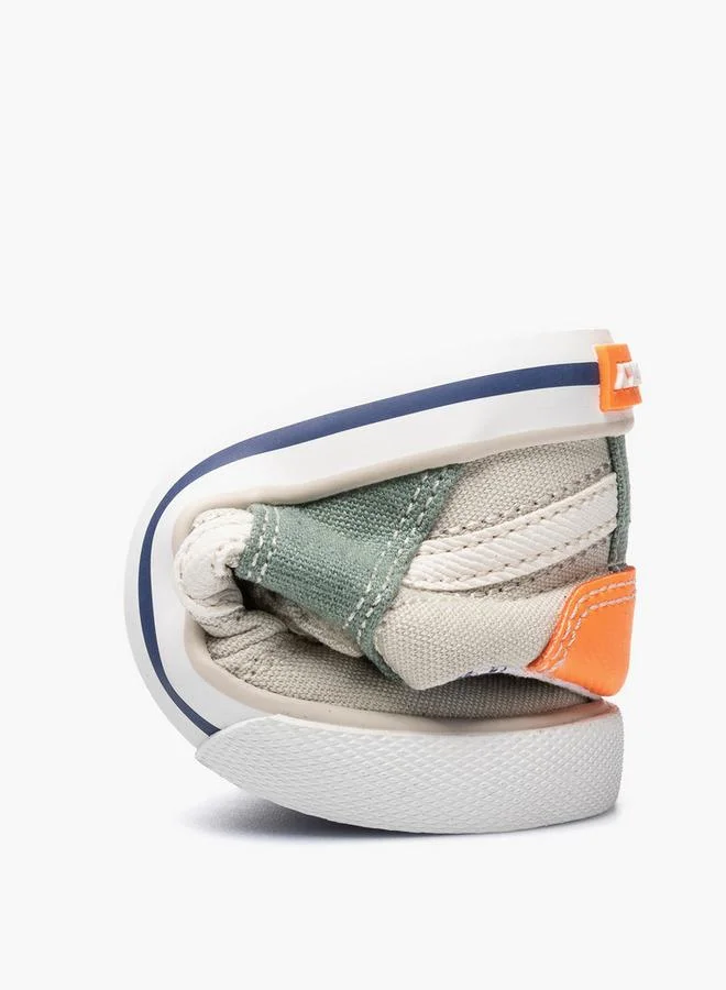 Pablosky Canvas Sneakers With Hook & Loop Closure