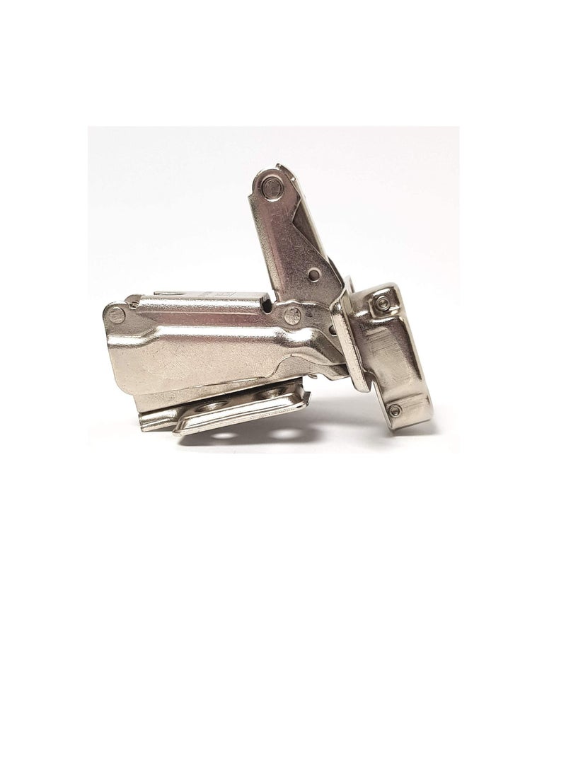 زاوية 180 درجة شديدة التحمل قابلة للتعديل من الفولاذ المقاوم للصدأ باب خزانة مفصل مخفي للخزانة مفصلات كاملة تراكب نصف تراكب داخلي (زوجان ، تراكب كامل) - Image 1