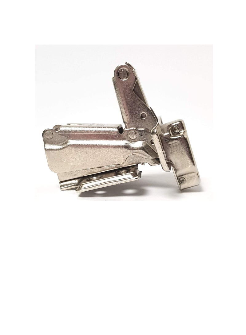 زاوية 180 درجة شديدة التحمل قابلة للتعديل من الفولاذ المقاوم للصدأ باب خزانة مفصل مخفي للخزانة مفصلات كاملة تراكب نصف تراكب داخلي (زوجان ، تراكب كامل) - Image 2