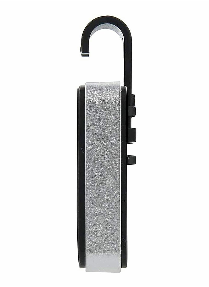 Generic - Digital Refrigerator Thermometer with Large LED Display, Hanging Hook & Retractable Stand - Accurate Fridge & Freezer Monitor, Black - Image 1