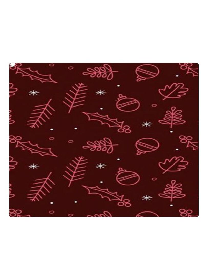 RKN Printed Anti-Slip Gaming Mouse Pad Brown/Pink/White