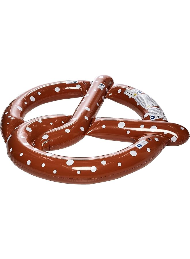 جيلونج حلقة بريتزل جامبو عائمة مقاس 160 سم × 146 سم - Image 3