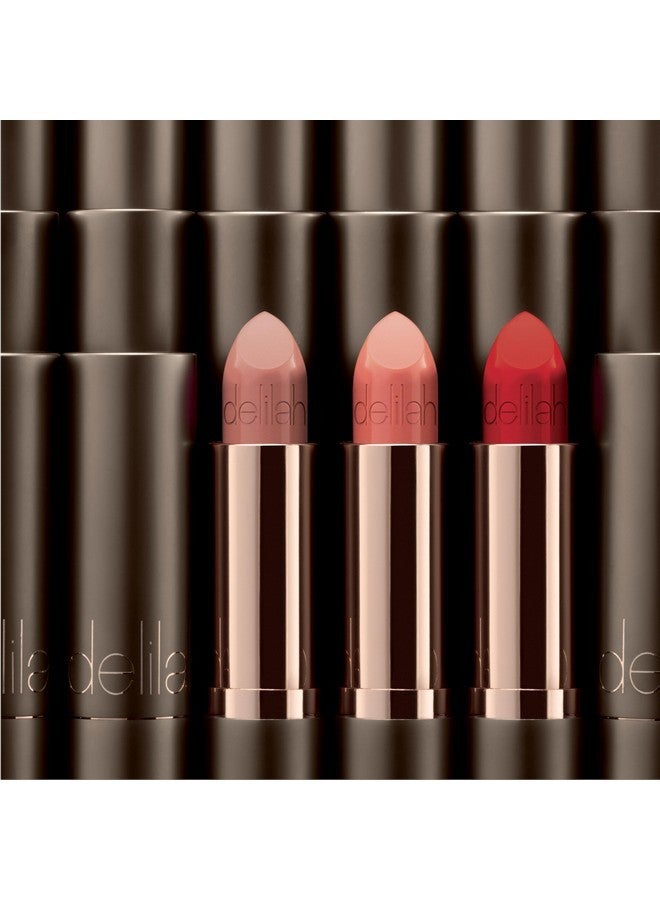 delilah - Colour Intense Cream Lipstick - Tango - Rich Pigmented - Long Lasting, Hydrating, Velvety Creamy Lipstick For Women - Silky Matte Finish - Infused with Vitamin E - Vegan - 3.7g / 0.13 Oz - Image 5