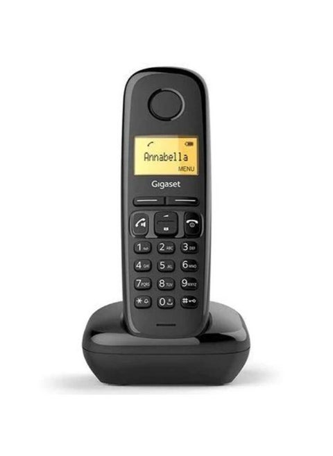 gigaset A270 Advanced Cordless Home Phone with Answer Machine and Nuisance Call Block Handsets Glossy Black
