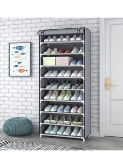 9 Shelves Grey