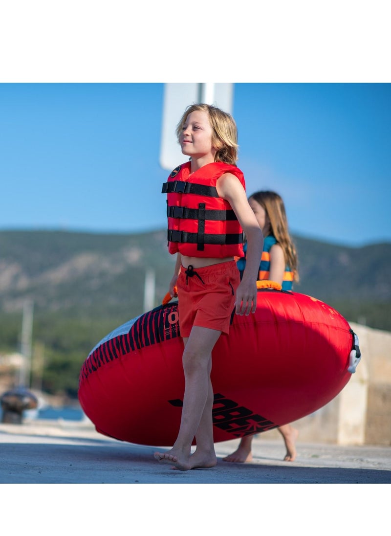 JOBE Nylon Life Vest Kids Red  - Image 3