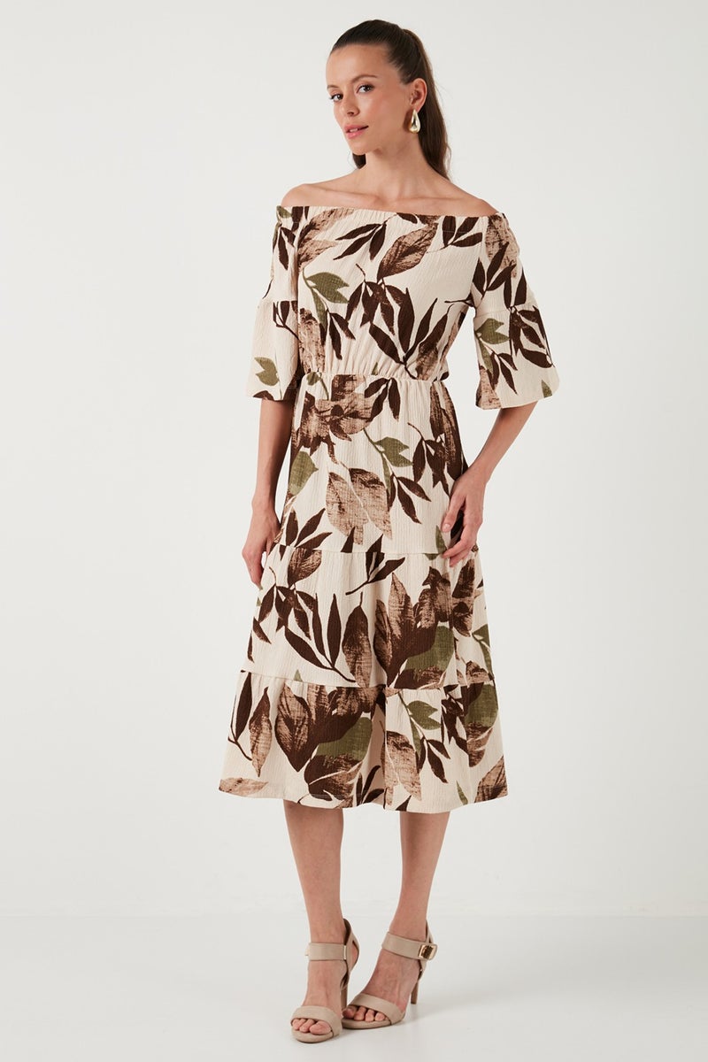 Lela Floral Off-Shoulder Dress  - Image 5