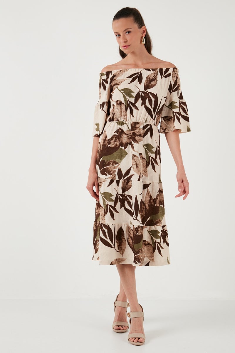 Lela Floral Off-Shoulder Dress  - Image 3