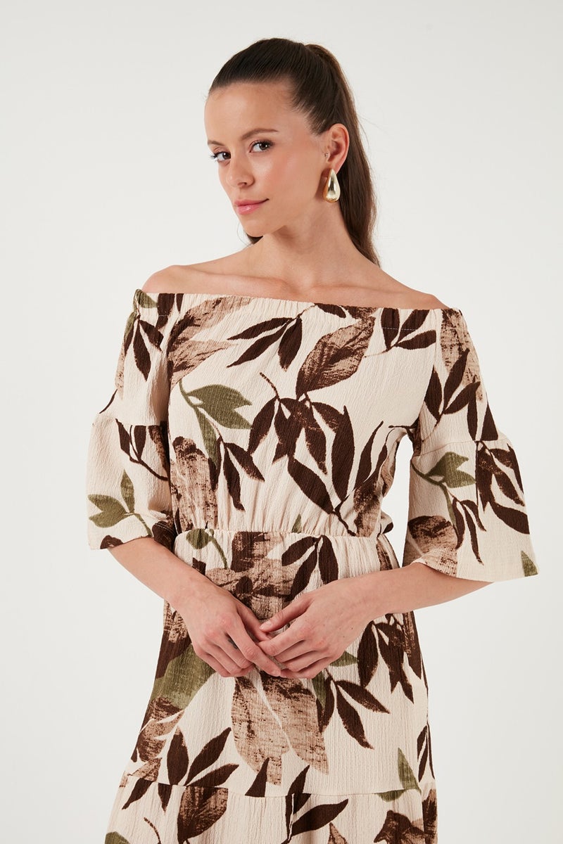 Lela Floral Off-Shoulder Dress  - Image 4