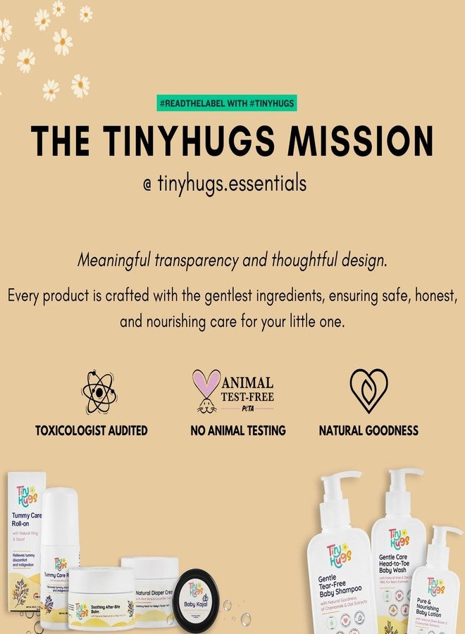 TinyHugs Diaper Rash Cream for Babies with Natural Aloe Vera & Cucumber Extracts | Soothing Relief for Tender Skin | 50g - Image 5