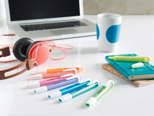 STABILO Highlighter swing cool - Pack of 8 - Assorted Colors - Portable, Clip Closure, Office + School Supplies - Image 5