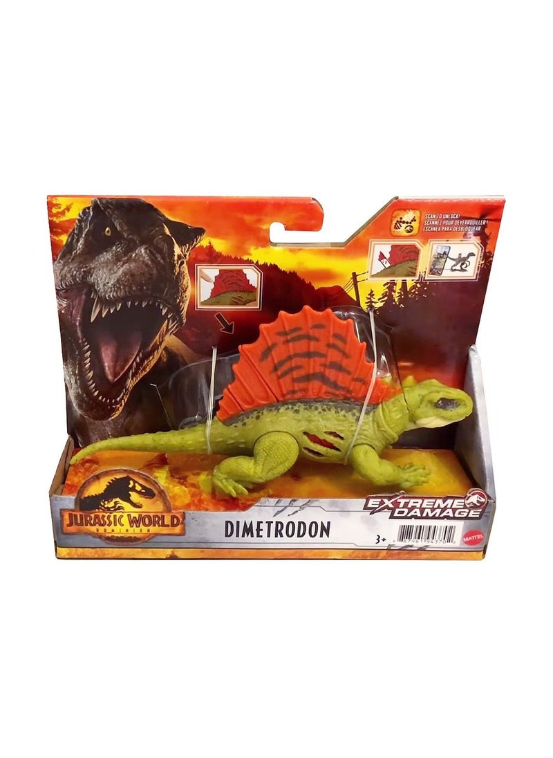 JURASSIC WORLD Extreme Damage Dimetrodon 