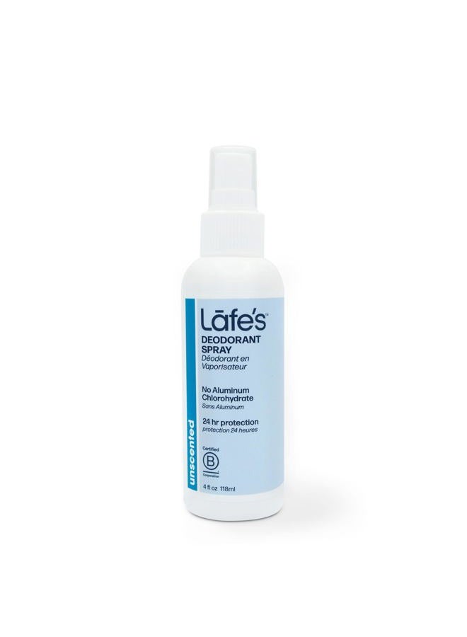 Lafe's Natural Deodorant | 4oz Aluminum Free Natural Deodorant Spray for Women & Men | Paraben Free & Baking Soda Free with 24-Hour Protection | Unscented | 3 Pack | Packaging May Vary - Image 3