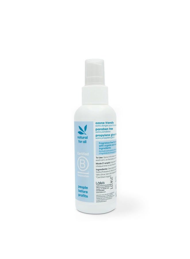 Lafe's Natural Deodorant | 4oz Aluminum Free Natural Deodorant Spray for Women & Men | Paraben Free & Baking Soda Free with 24-Hour Protection | Unscented | 3 Pack | Packaging May Vary - Image 4